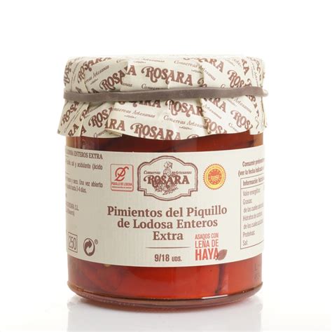 PIMIENTO DEL PIQUILLO ENTERO 9 18 UDS TARRO 250 Ml Conservas