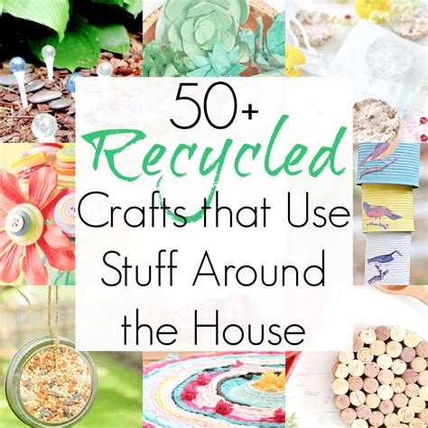 Crafts with Waste Materials and Recycling Activities to Do at Home