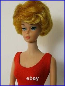 Vintage 1960s Blonde Bubble Cut Barbie Mattel 1962 850 Japan Vintage Japan Doll