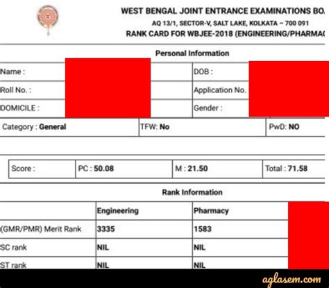 Wbjee 2022 Result Check Here