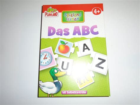 Das Abc F R Kinder Von Playland Ab Spielend Lernen Spiel