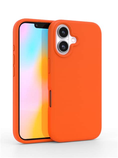 Neon Orange Silicone Iphone Case Felony Case