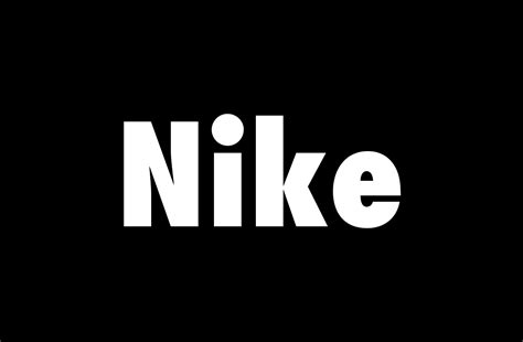 Nike Font - Free Fonts