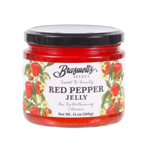 Amazon Braswell S Red Pepper Jelly Natural 10 5 Ounces Pack Of