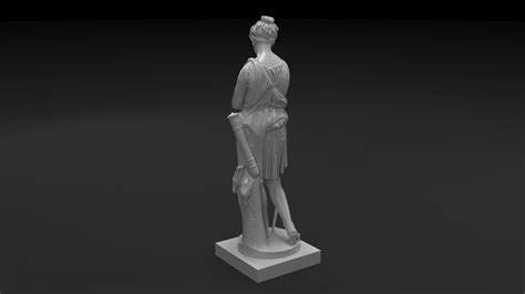 Sculpture Hermitage 3d Print Model Diana The Greek Goddess 3d Model 3d Printable Cgtrader