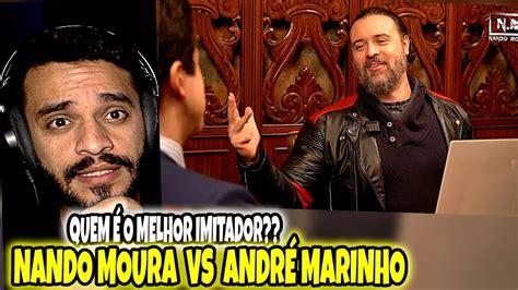 REACT DUELO DE IMITAÇÃO Nando Moura X André Marinho NANDO MOURA