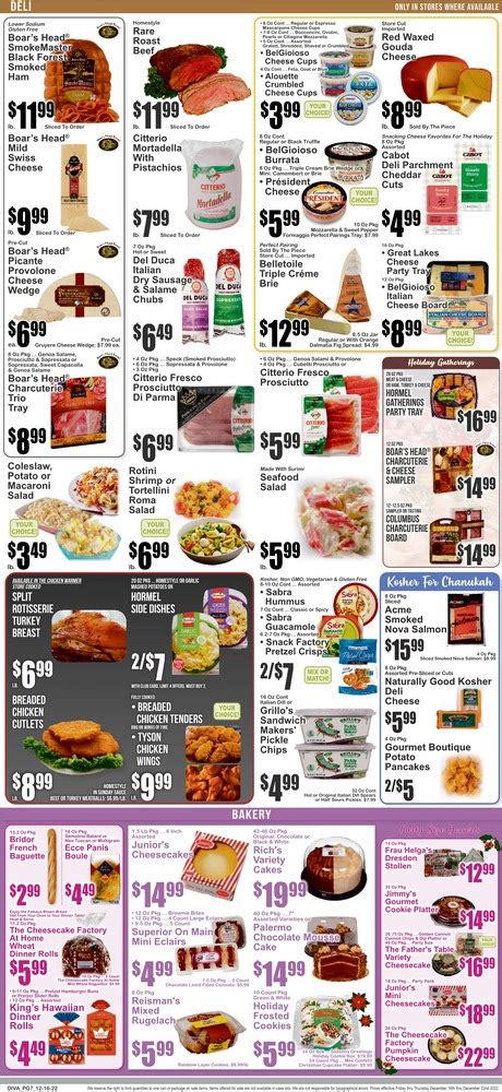 Key Food Weekly Ad Dec 16 Dec 22 2022