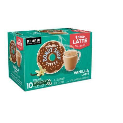 The Original Donut Shop® Vanilla Latte K Cup® Coffee Pods 10 Ct Fry