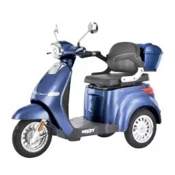 Scooter Elétrica HCT CITIS MAX Azul 3 Rodas Scooter Elétrica HCT