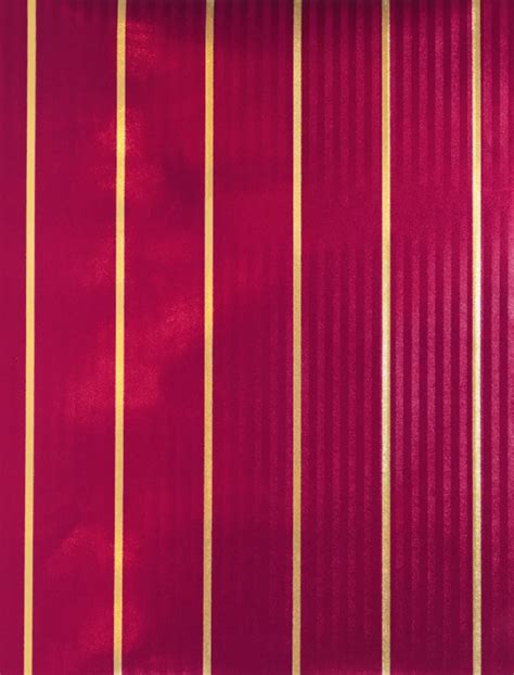 Burgundy & Gold Stripes Embossed Foil – Under Wraps