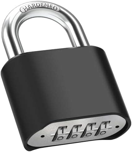 Master Lock 604EURD Cadenas à Combinaison à 4 Chiffres en Aluminium et