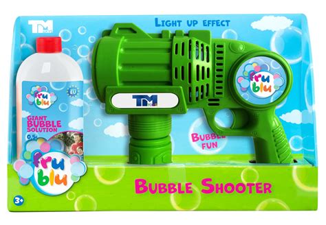 Bańki mydlane Fru Blu Bańkowy Shooter Mega Blaster Płyn 500ml TM Toys