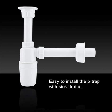 Fossa Abs Bottle Trap For Wash Basins Bottle Trap With Wall Flange And 12 Inches Pipe Round At