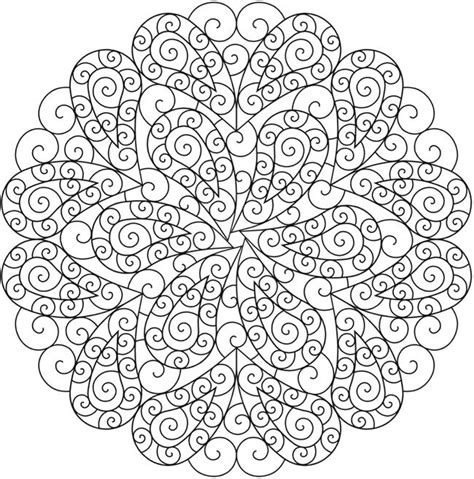 Paisley Mandala Coloring Pages at GetDrawings | Free download