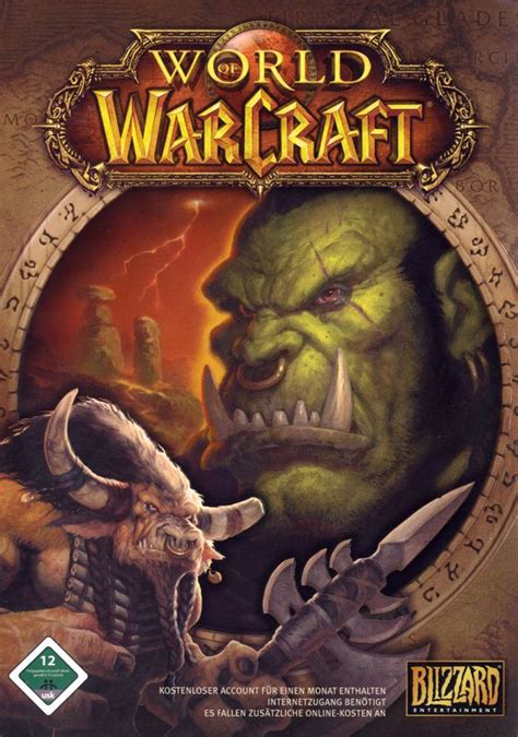 World Of Warcraft Cover Or Packaging Material Mobygames