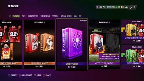 99 Pull 1 5 Million Training Into Training Variety Pack Madden 23