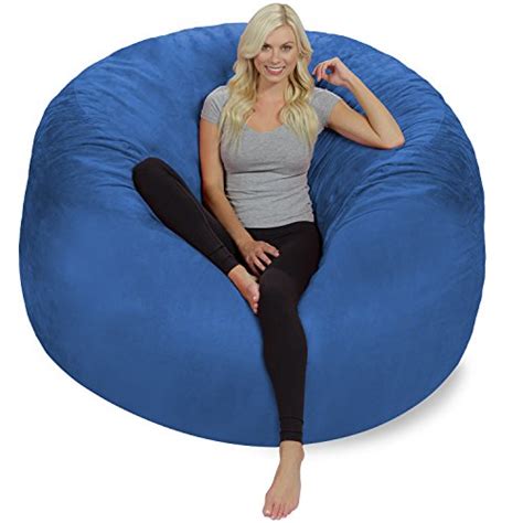 Chill Sack Bean Bag Chair Giant Memory Foam Furniture Bean Bag