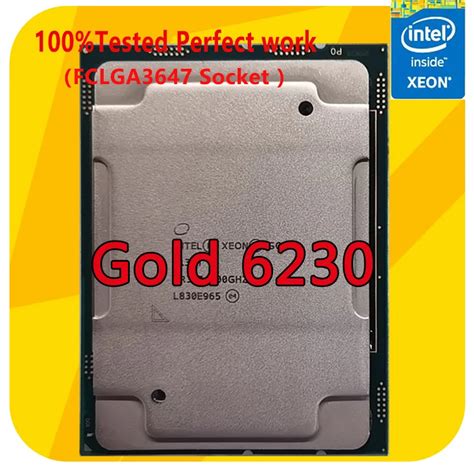 Intel Xeon Gold Srf W Ghz Cores Thread Mb Smart Cache