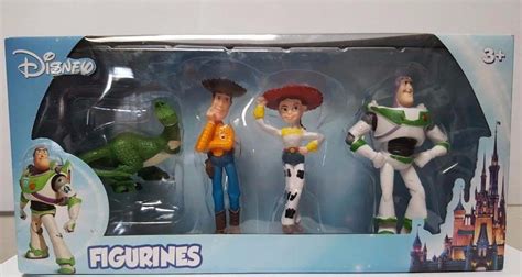 Disney Toy Story Figure Set Themed Rex Woody Jessie And Buzz 4 Piece