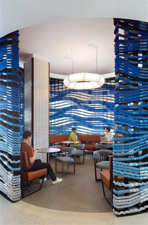 New Amazon Office Unveils Handwoven Textiles from Local Artists