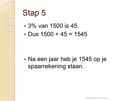 Rekenen Met Procenten Ppt