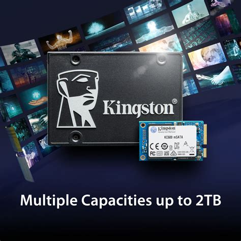 Kingston Kc Sata Msata Ssd Gb Gb Gb Gb Internal