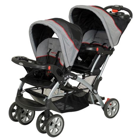 Baby Trend Sit N' Stand Double Stroller | Stroller for Two Children