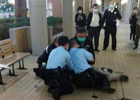 觀塘男子涉拒戴口罩繼而襲警被捕 Oncc 東網 Line Today