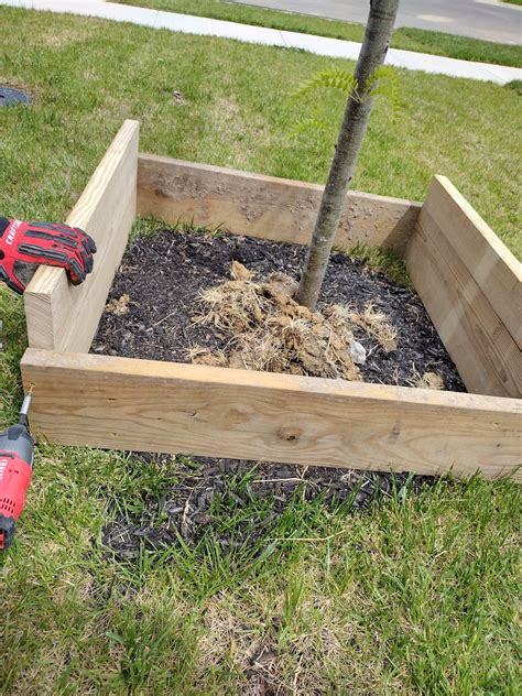 Diy Planter Around Tree Diy Couple Blog