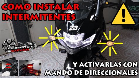 Como Instalar Luces Intermitentes De Emergencia En La Moto Sin Botones