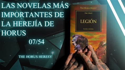 Rese A Legion Escrita Por Dan Abnett Novela De Warhammer K Youtube