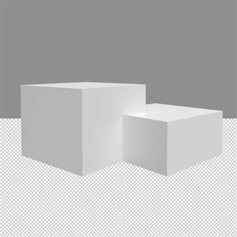 Premium Psd Podium White Product Display Stand Or Pedestal On