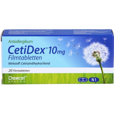 CETIRIZIN STADA 10 Mg Filmtabletten 20 ENGEL Direkt