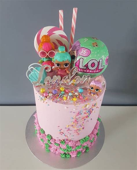 LOL DOLL CAKE | Barbie birthday party, Lol doll cake, Barbie birthday