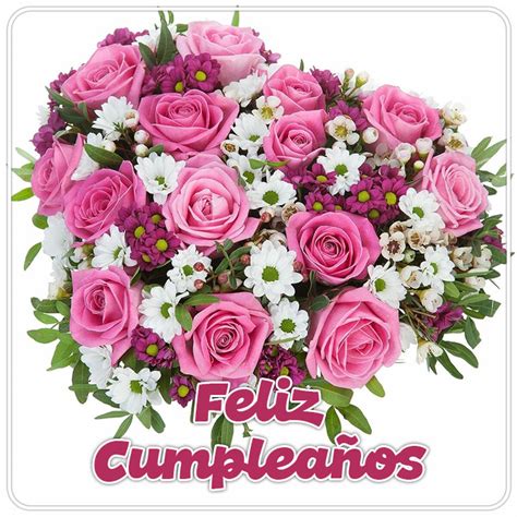 Feliz Cumpleaños Con Flores Hermosas revolvediy