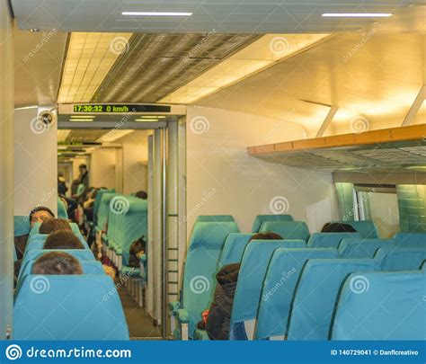 Maglev Train Interior View, Shanghai, China Editorial Photo - Image of vehicle, passengers ...