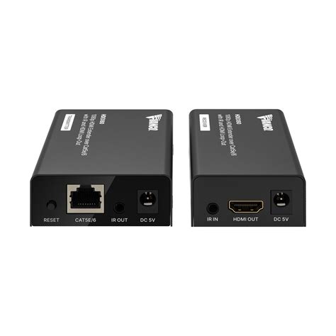 Hdmi Extender Over Cat5e6 Cable With Ir And Hdmi Loop Out Vanco International