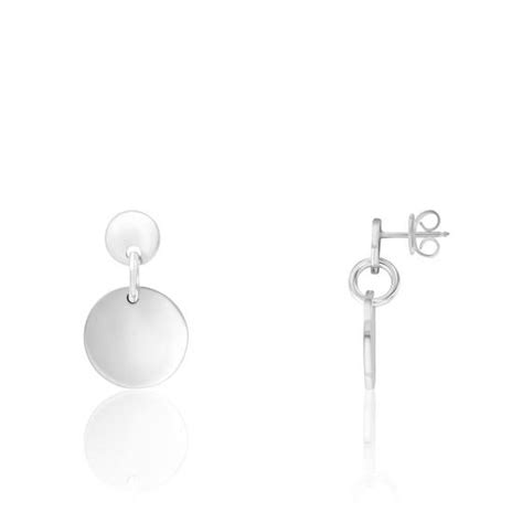 Boucles Doreilles M Daille En Argent Artemis Ocarat