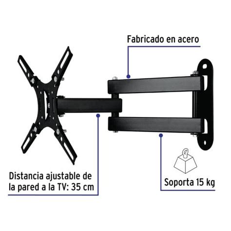 Soporte Para Pantallas De 32 A 70 Con Movimiento Angular