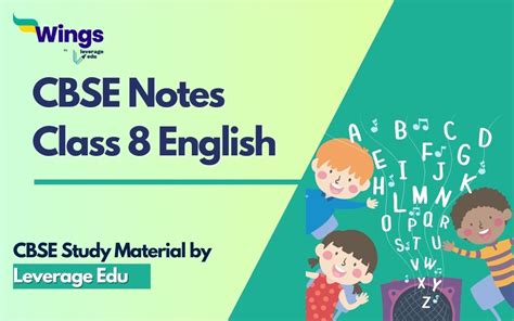 Cbse Notes And Ncert Solutions Class 8 English