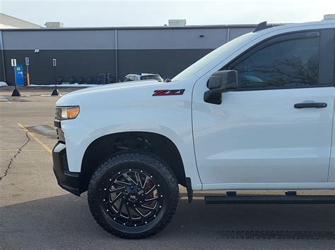 2021 Chevrolet Silverado 1500 20x9 Hardrock Wheels Lt30555r20 Fuel Tires