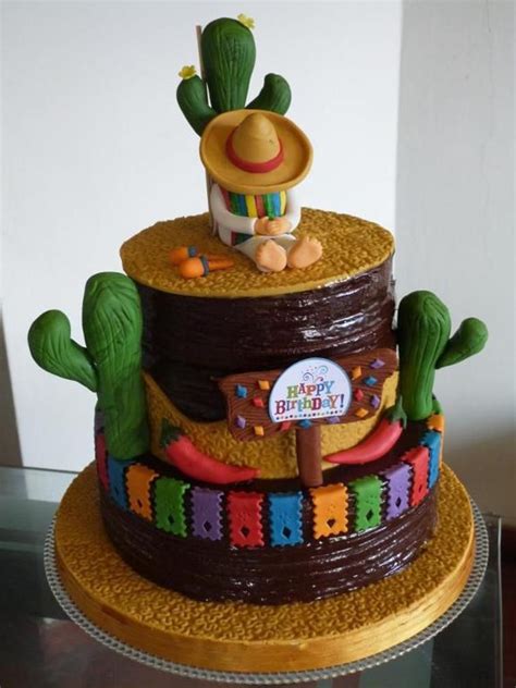 Mexican Cake Bluprint Mexican Themed Cakes Mexican Birthday Parties Mexican Birthday