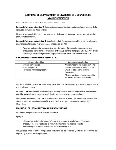 Abordaje De La Evaluaci N Del Paciente Con Sospecha De