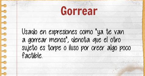 O Que Significa Gorar - Gorrear - Significado