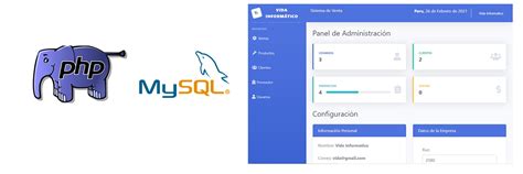 Sistema de venta básico Php y Myql Informática y programación