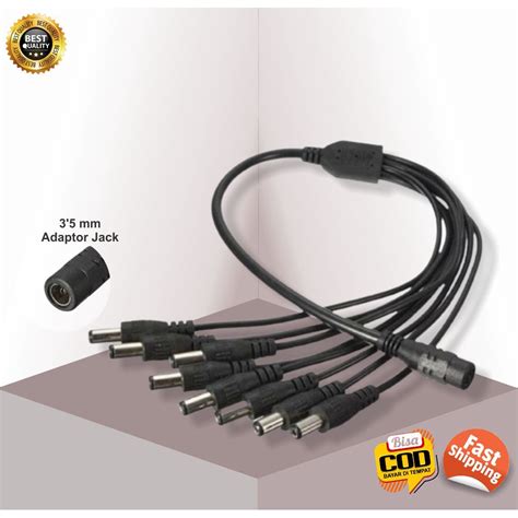 Jual Dc Power Splitter Cable Kabel Cumi Cable Adaptor Cctv Modem Wifi