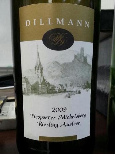 Dillmann Piesporter Michelsberg Riesling Auslese Vivino Us