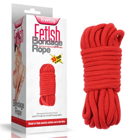 Fetish Bondage Rope 10m In Various Colours Into Love