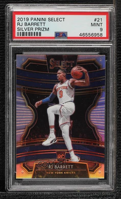 Panini Select Concourse Silver Prizm Rj Barrett Rc For