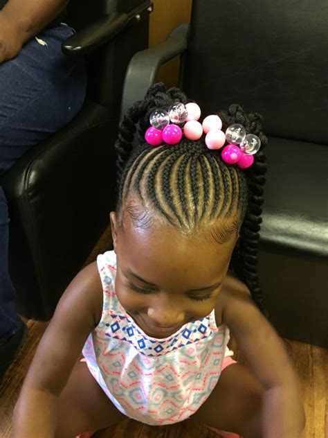 15 Adorable Braided Buns For Little Girls Afrocosmopolitan